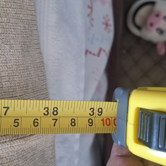 Leith Beige Open Front Cardigan - Picture 11 of 14